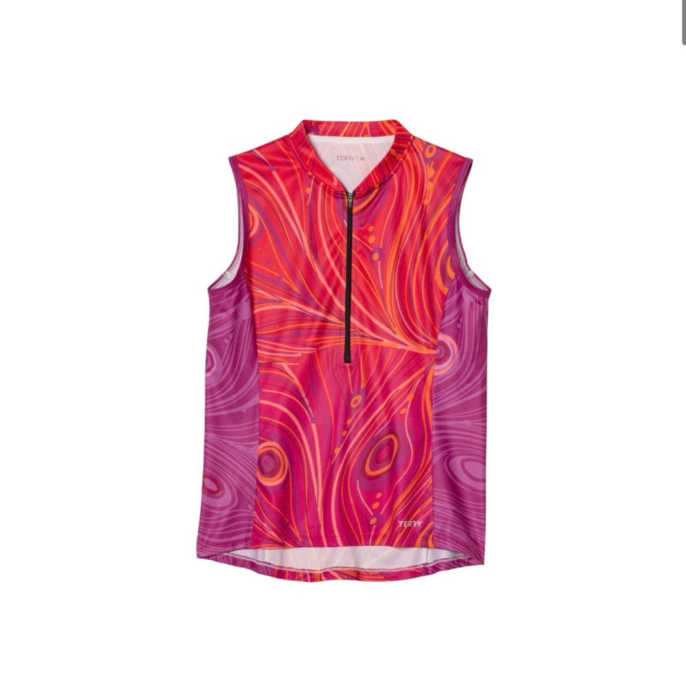 Terry Breakaway Mesh Sleeveless Bike Jersey L